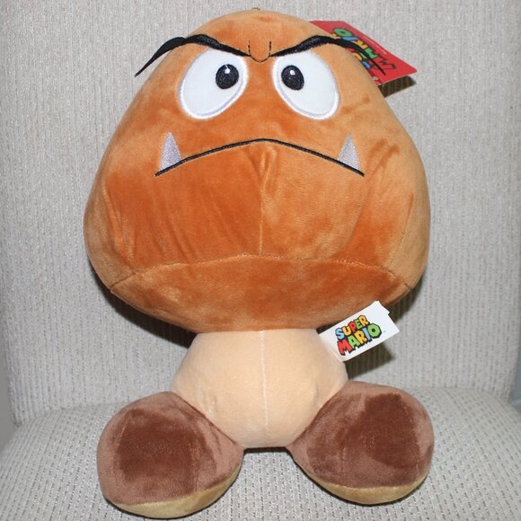 3/$77❤️Little Buddy Super Mario Bros Goomba Soft Plush Toy Nintendo Basic Fun - Picture 2 of 11